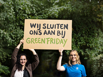 Doe mee aan Green Friday en níet Black Friday