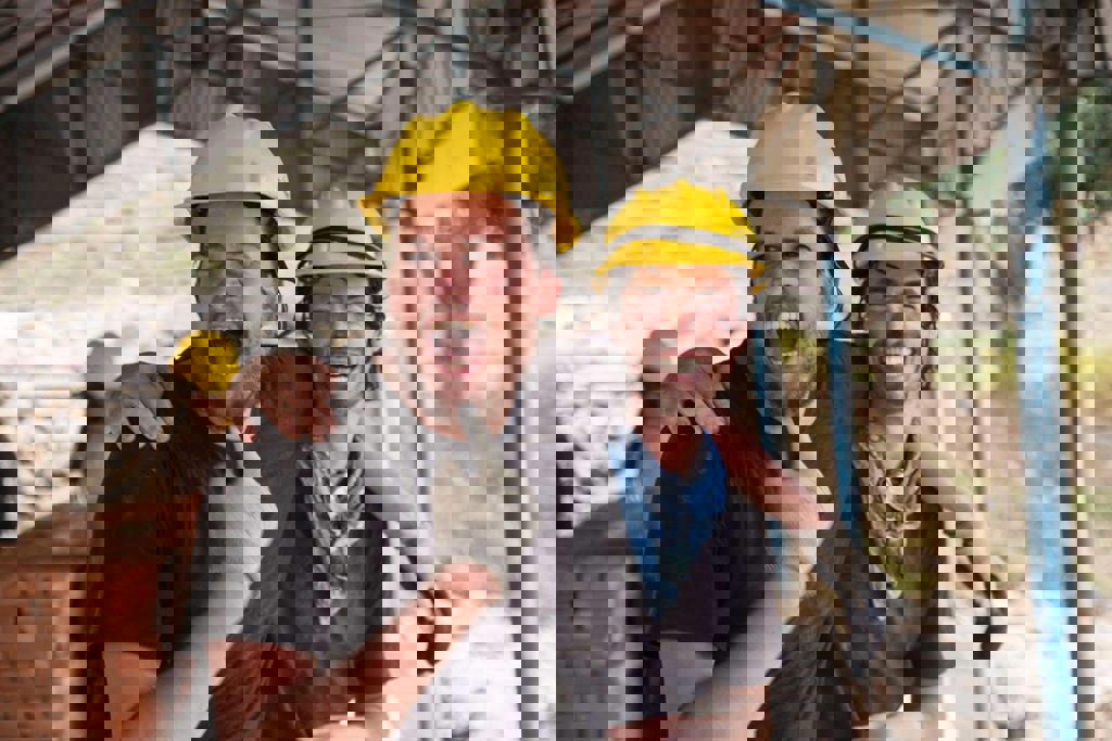 Stijn van De Nieuwe Gevers als vrijwilligers in Nepal