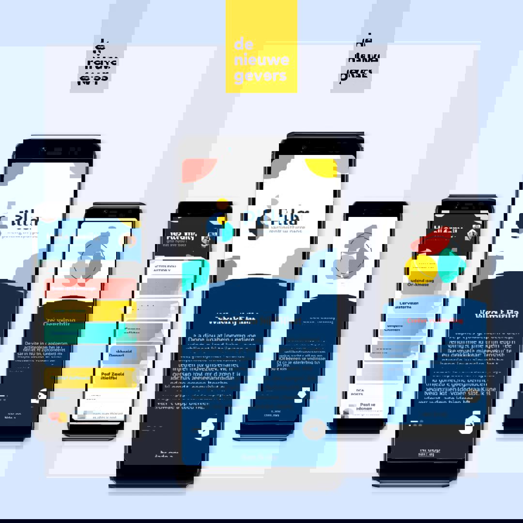 De app van het goede doel Pillar